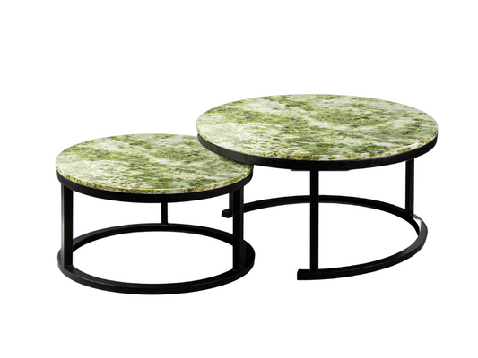 SERPENTINE NESTED COFFEE TABLE SET